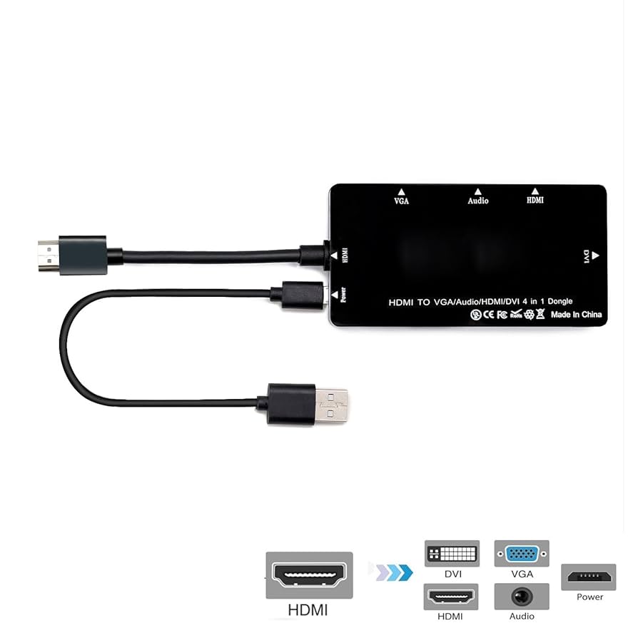 Amazon.co.jp: JSER CY HDMI - VGA オーディオ HDMI DVI
