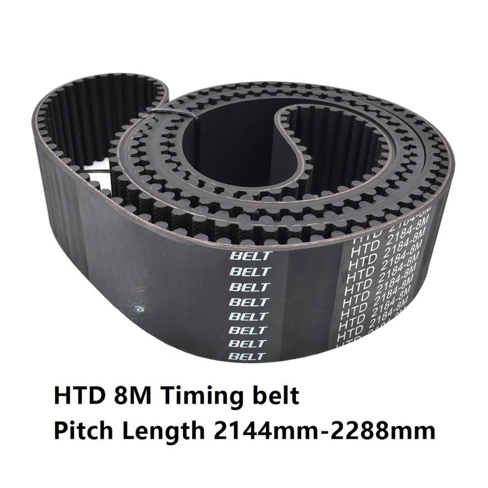 Zahnriemen Zahnriemen für Drucker, High Torque Drive 8M Treibriemen, Gummi-Antriebsriemen, 1 Stück(2240 * 35MM)