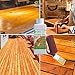 Godora 2pcs 16OZ Waterproof Tung Oil for Wood Finishing with Towel, 100% Natural Pure Tung Oil with Good Penetration for Indoor and Outdoor, for Bare Wood Such as Wood Furniture, Wood Floor