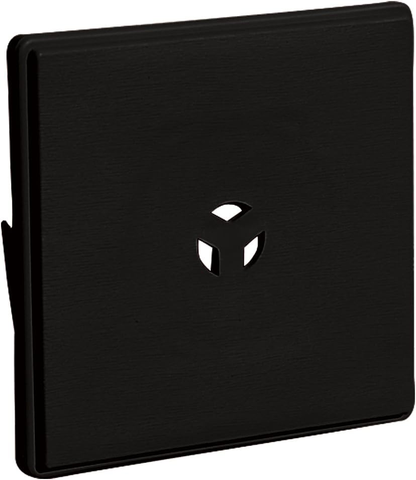 Builders Edge 130110008002 Surface Block for Dutch Lap 002, Black