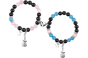 2PC Magnetic Stitch Matching Bracelets
