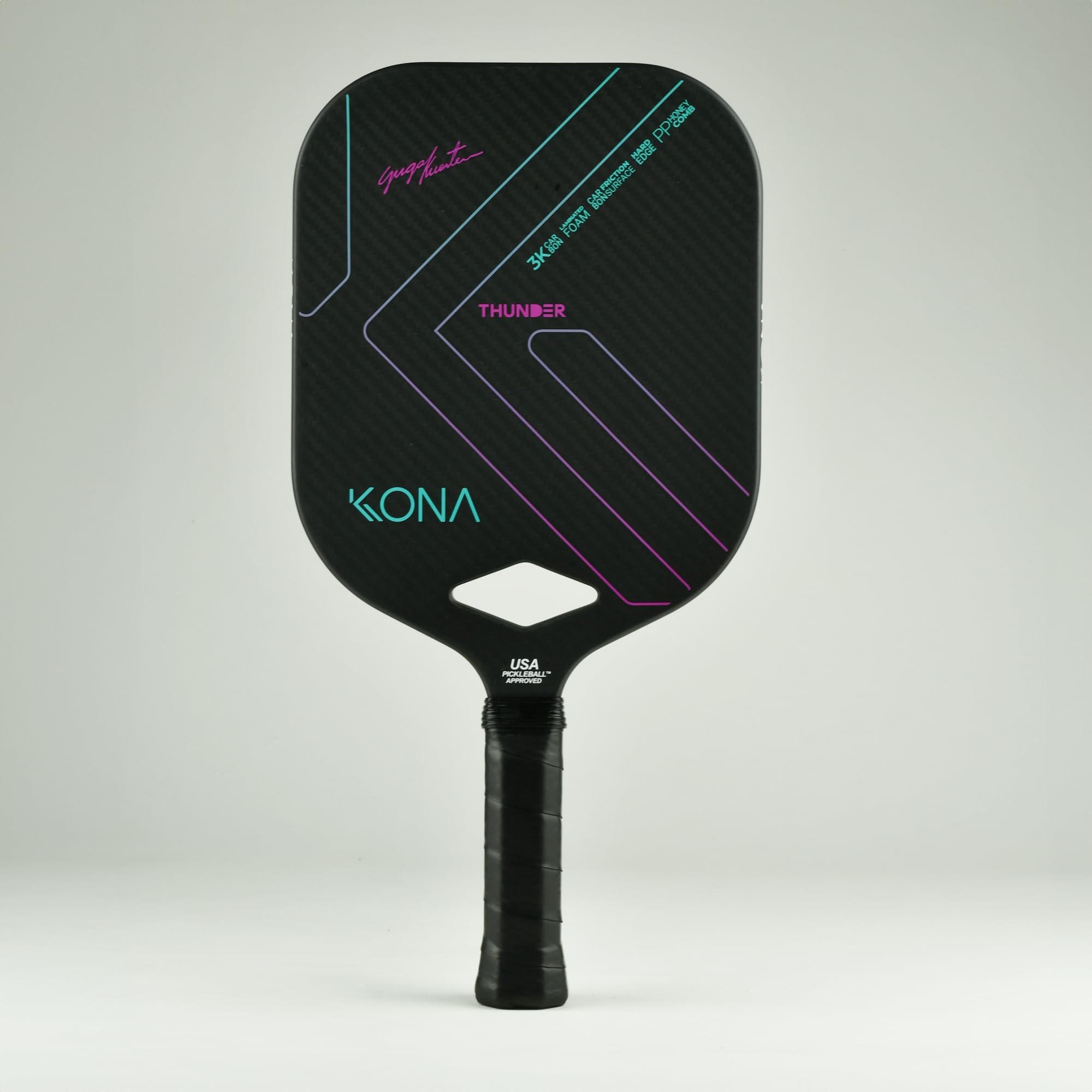 KONA Pickleball Paddle - Thunder 3k Carbon Sports Paddle - Kona Thunder Pickleball Paddle