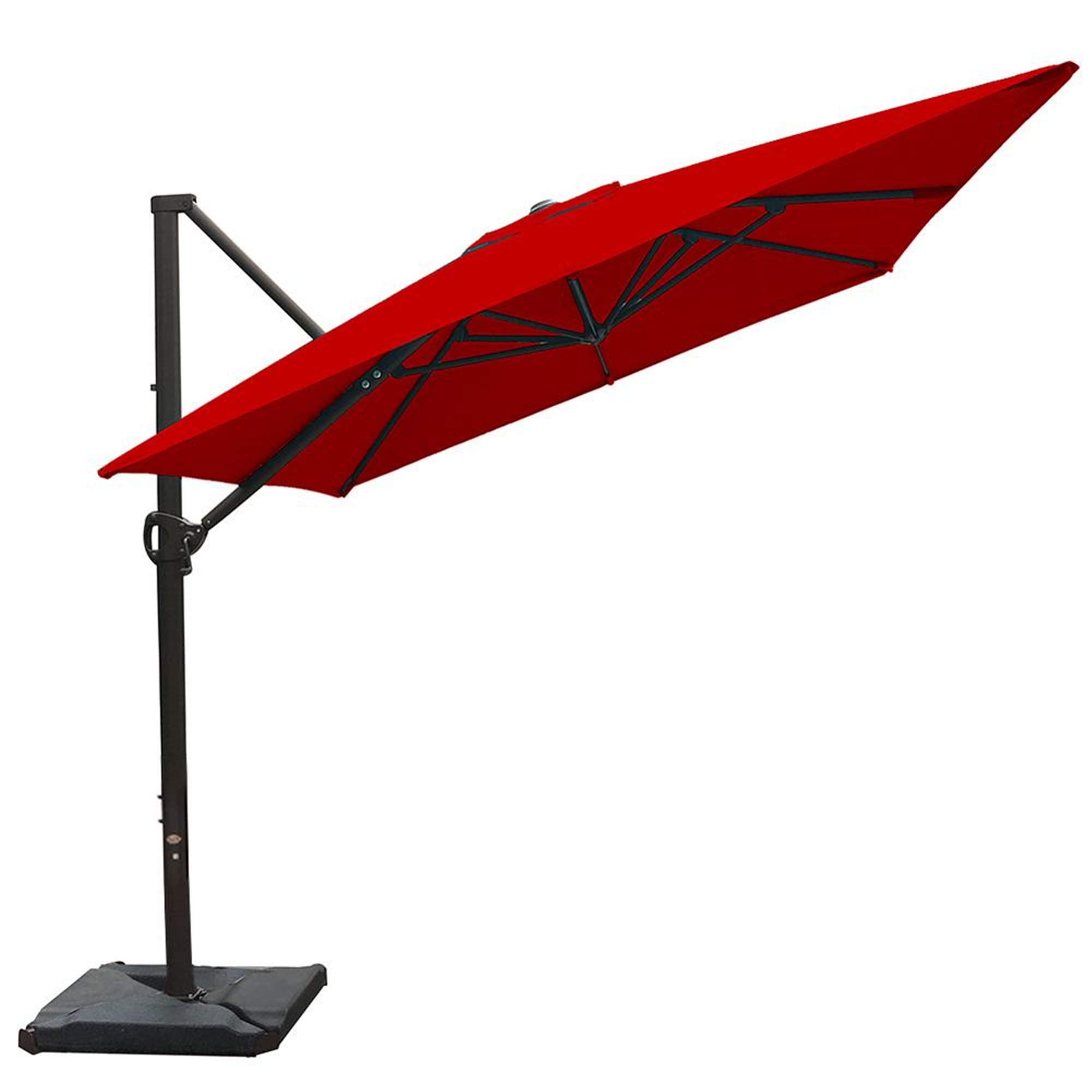 Buy Abba Patio 8 x 10ft Offset Patio Umbrella Rectangular Cantilever