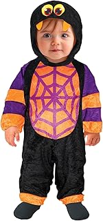FIESTAS GUIRCA | Disfraz de Araña Bebé - Capucha y Mono - Disfraces de Animales para Halloween, Carnaval y Fiestas de Disfraces - Ideal para Bebés y Niños Pequeños