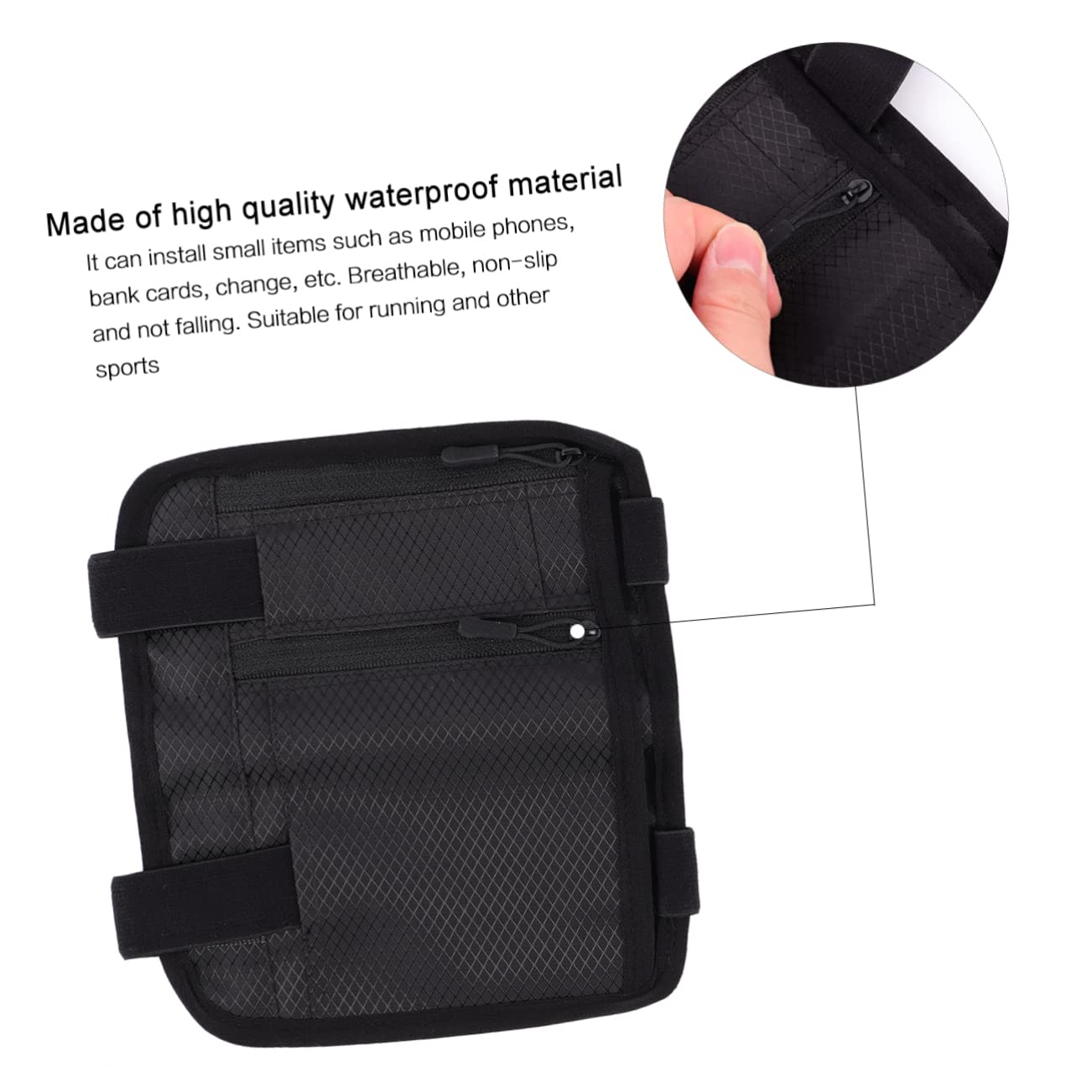 Uonlytech Bolsa De Pantorrilla De 3 Piezas Mini Teléfono Mini Teléfono Móvil Mini Teléfono Celular Brazalete De Teléfono para Correr Bolsa De Entrenamiento Teléfono Bolsa De Gimnasio