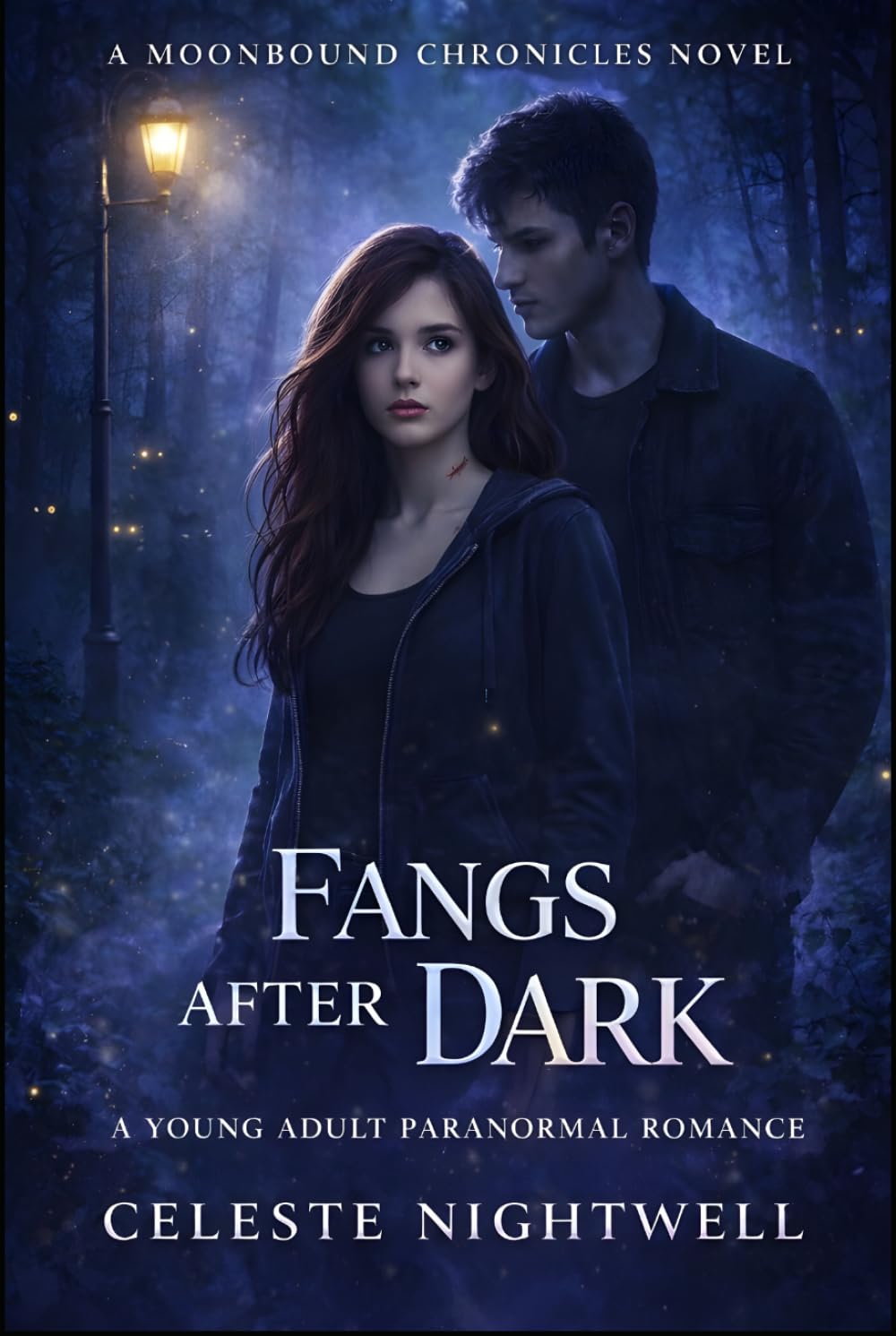 Fangs After Dark: A Young Adult Paranormal Romance (The Moonbound Chronicles)