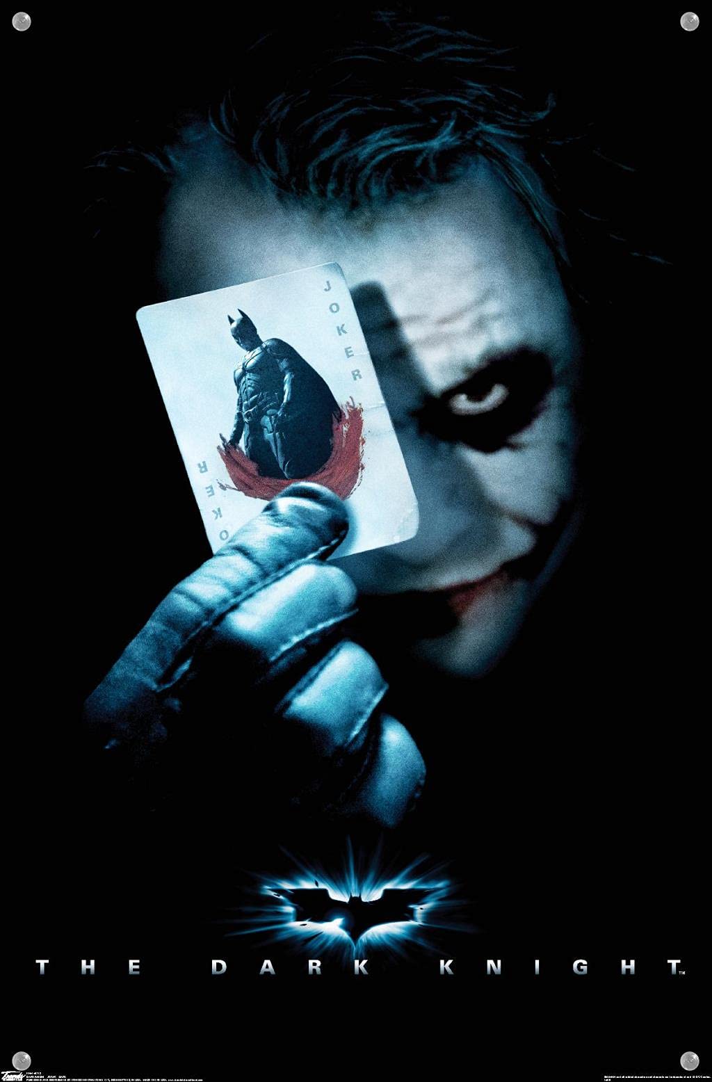 THE DARK KNIGHT ジョーカー シルクスクリーン ポスター Amazon.com: Trends International DC Comics Movie - The Dark Knight