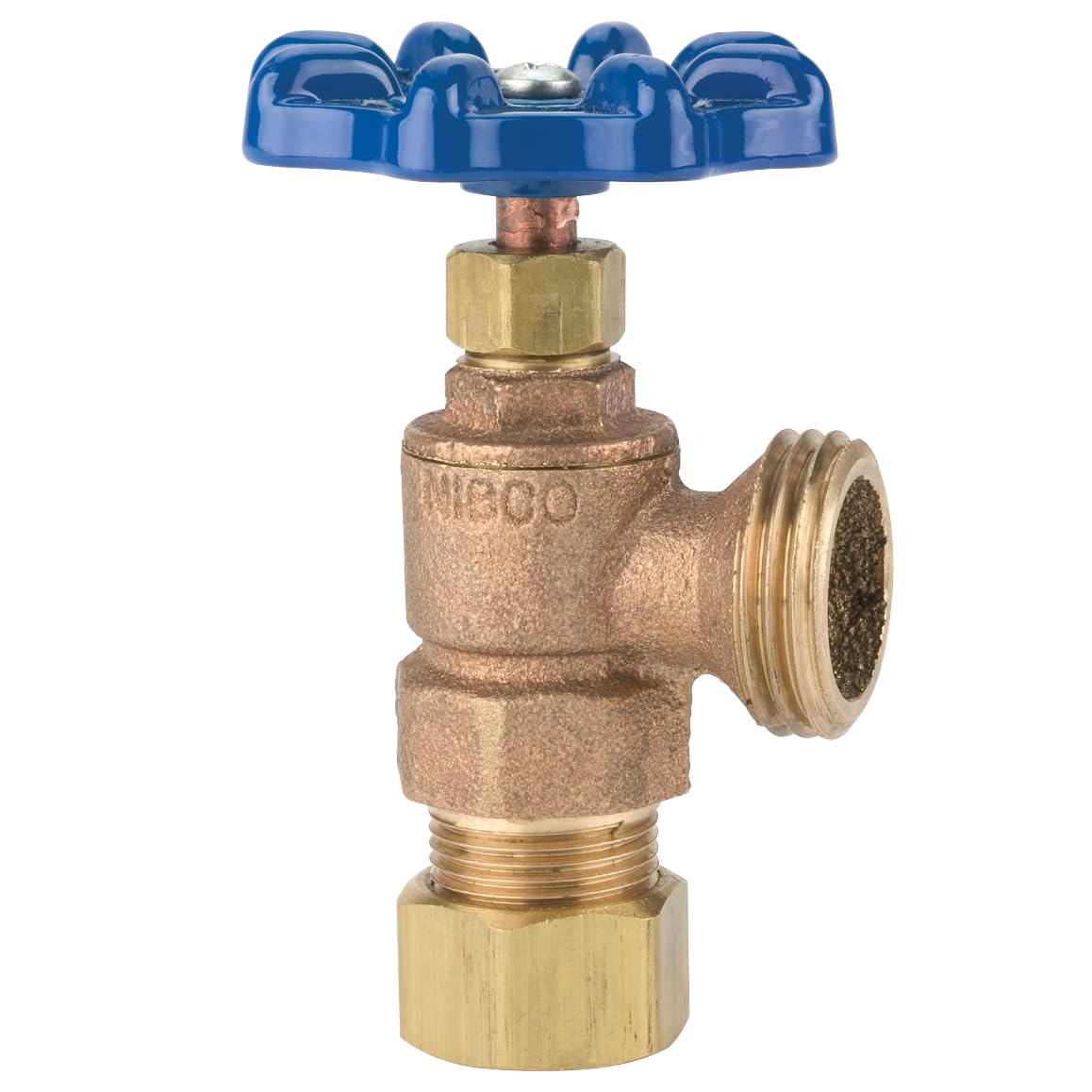 Drain de chaudière 1/2 raccord compression 4464 pour purger le circuit de chauffage