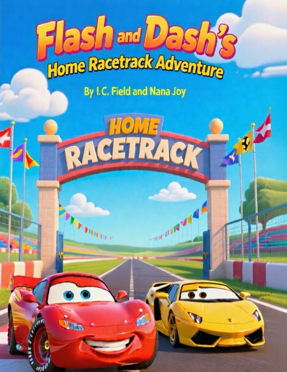 Flash and Dash’s Home Racetrack Adventure: A heartwarming race car story about family, teamwork, and finding the courage to ask for help