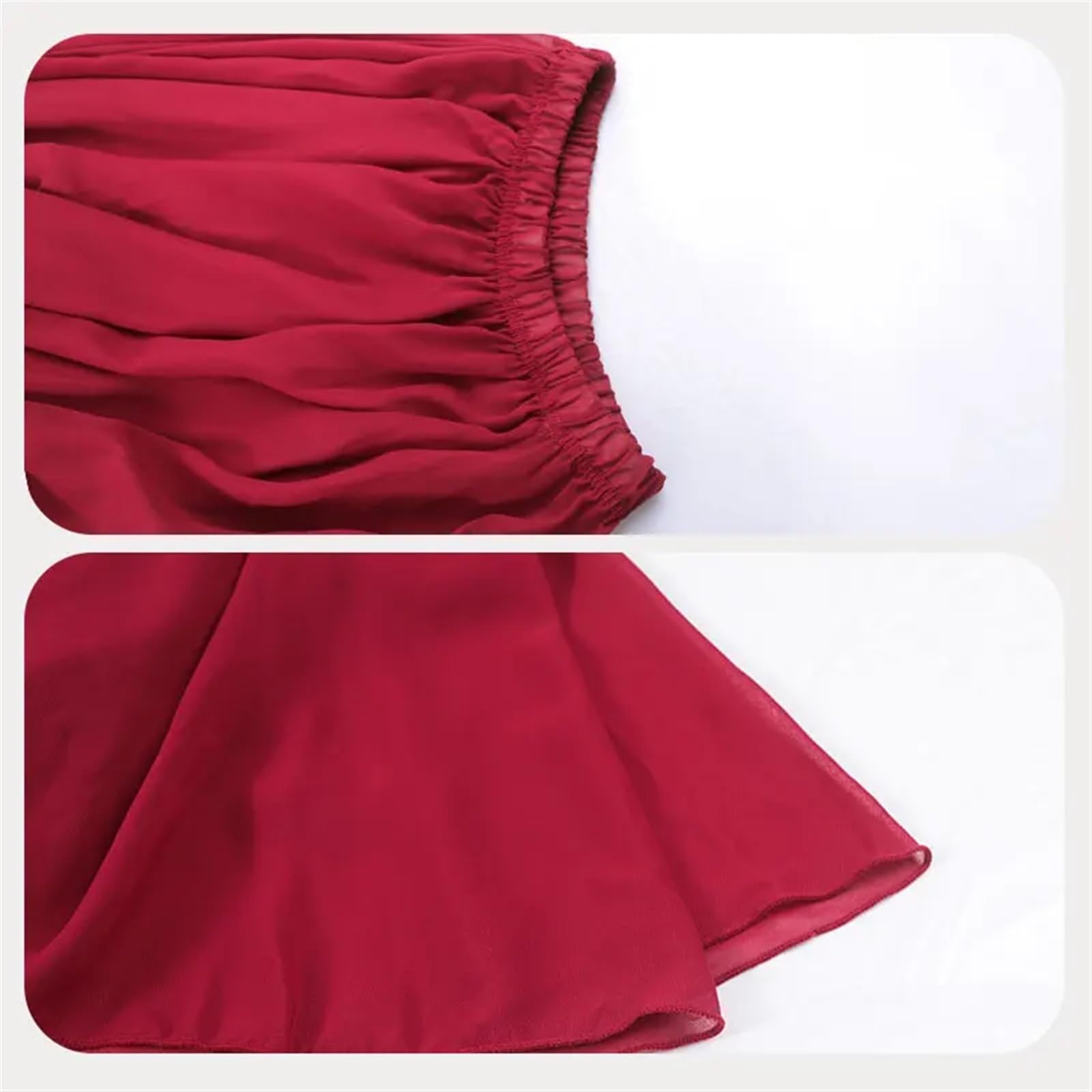 Falda Ballet Mujer Falda de Ballet Larga de Gasa for Mujer, Falda de Baile, tutú, Trajes de Baile de Ballet, Falda Larga for Adultos for Bailar(White 540 Degree,L)