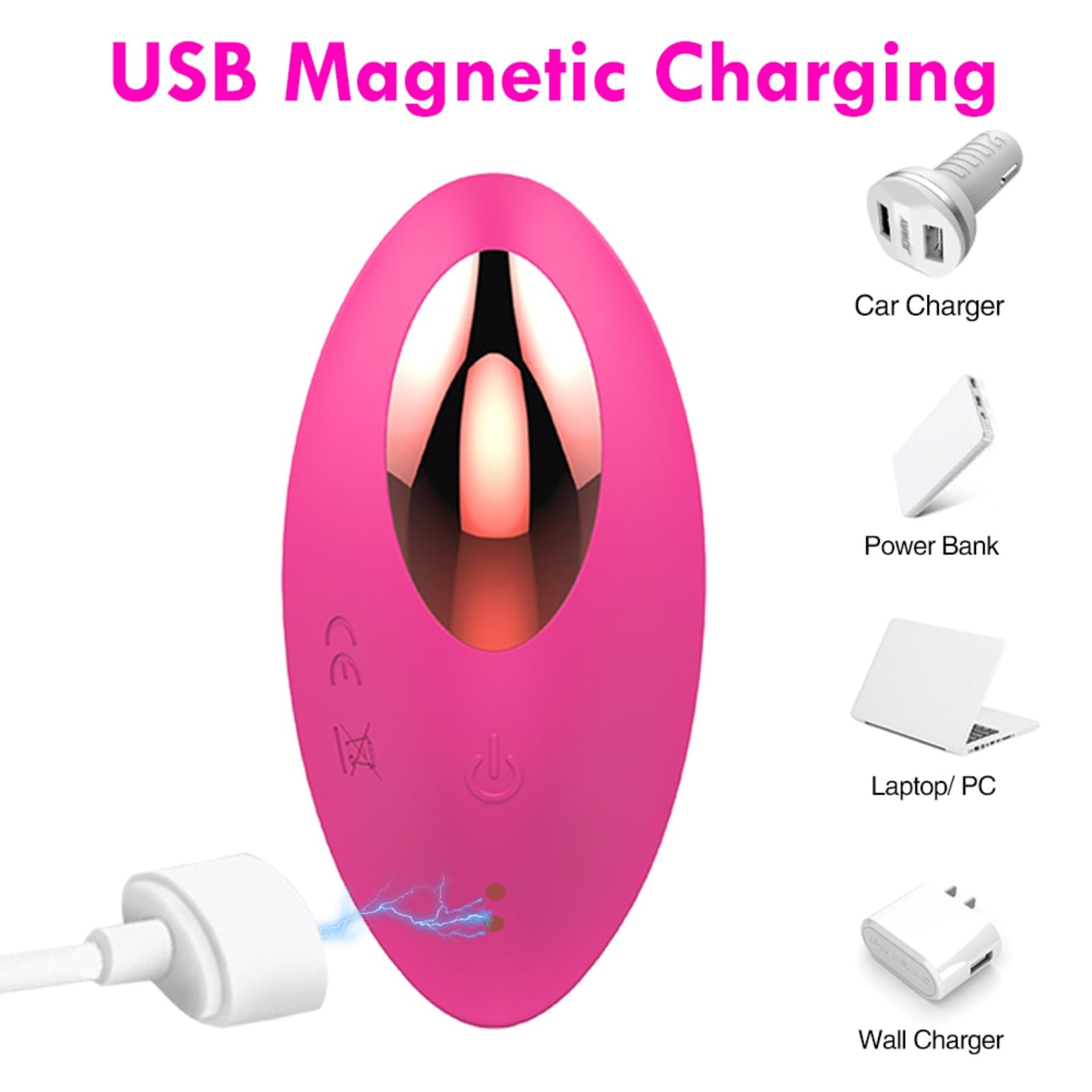 Vibratore Vibratore per mutandine Vibratore invisibile Per Vibratore per clitoride da donna APP Bluetooth Controllo wireless per capezzoli Giocattoli sessuali per adulti