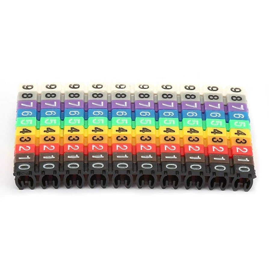 SEIWEI Tru00e5dnumrering Marku00f6r Fu00e4rgglada Tru00e5dmarku00f6rer Bokstav A-Z SEIWEI Tru00e5dnumrering Marku00f6r Fu00e4rgglada Tru00e5dmarku00f6rer Bokstav A-Z