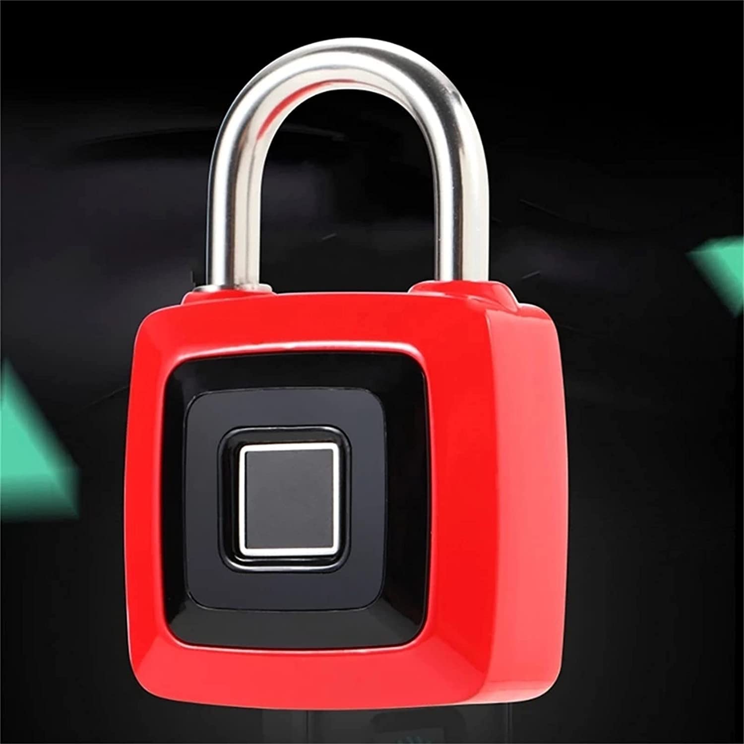 Cadenas intelligent d'empreinte digitale Smart Smart Cadlock, Anti-Thebt Intelligent for sports School School School School Clôture Hasp Stockage Sac à dos Valcule Bagage Bright, 20 pièces Empre