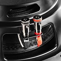 Vista 5 de NVX YSW102 1600W Peak (800W RMS) Subwoofer para coche de la serie Y de 10 pulgadas dual de 2 ohmios