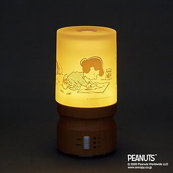 PEANUTS　アロマランプデフューザー(スヌーピー&フレンズ) Amazon.co.jp: ピーナッツ スヌーピー アロマランプ