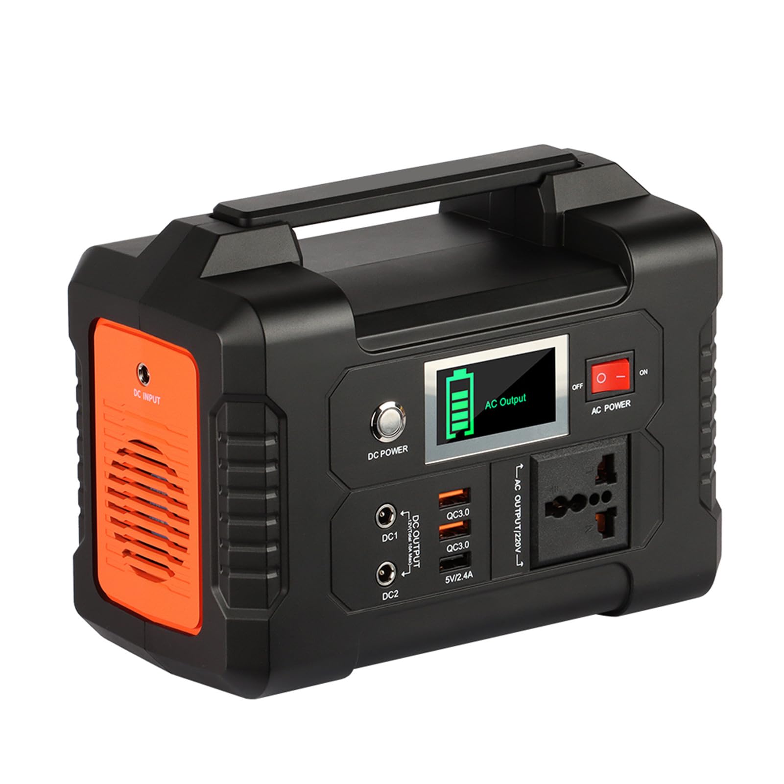 Gecheer E200 Portable Power Station, 40800mAh 151Wh Solar Generator 200W Battery Power Station with 3 Charging Modes, for Home Outdoor Camping Emergency Battery Backup