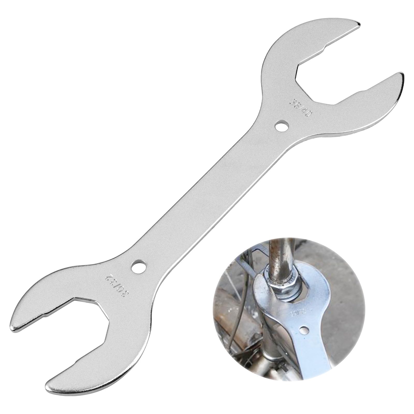 4 in 1 Bike Headset Wrench,BicycleBike Cycling Headset Head Set Wrench Tool