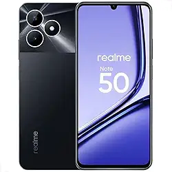 Realme Note 50-128GB - 4GB Ram - Câmera 13MP - Bateria 5000mAh - Tela de 6,74'' - Preto