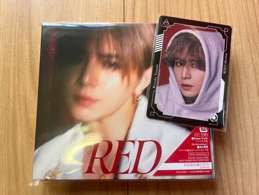 Ryosuke Yamada 山田涼介 RED Ryosuke Yamada (山田涼介) 1stソロアルバム『RED』4月16日発売