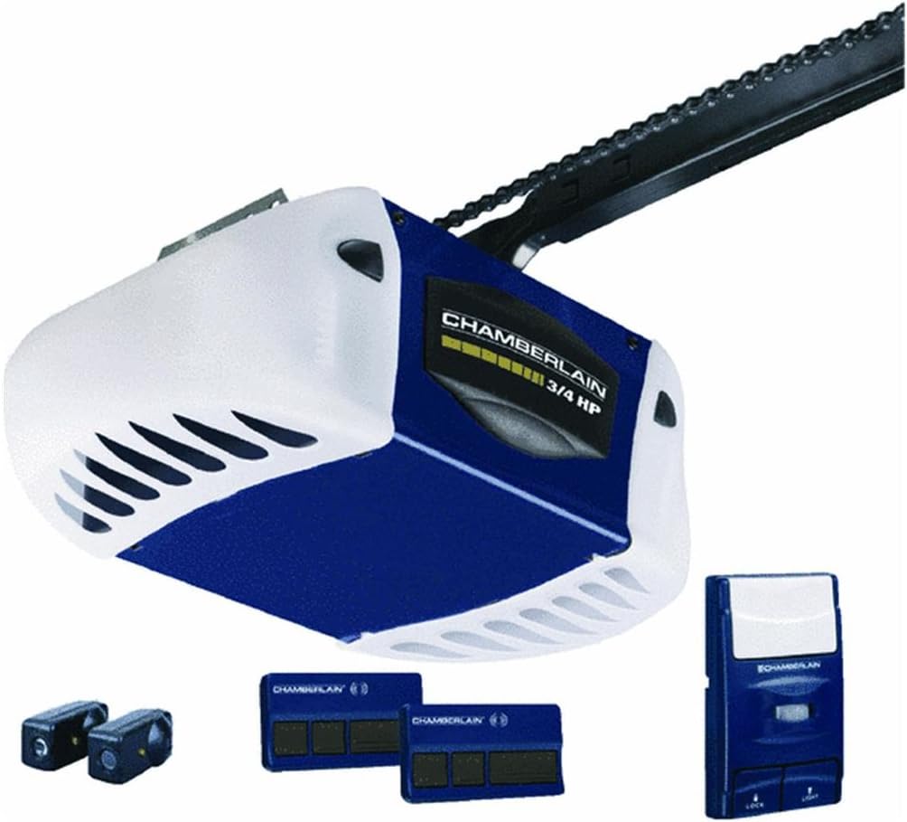 Chamberlain PD752D 3/4-Horsepower Heavy-Duty Premium Chain Drive Garage Door Opener