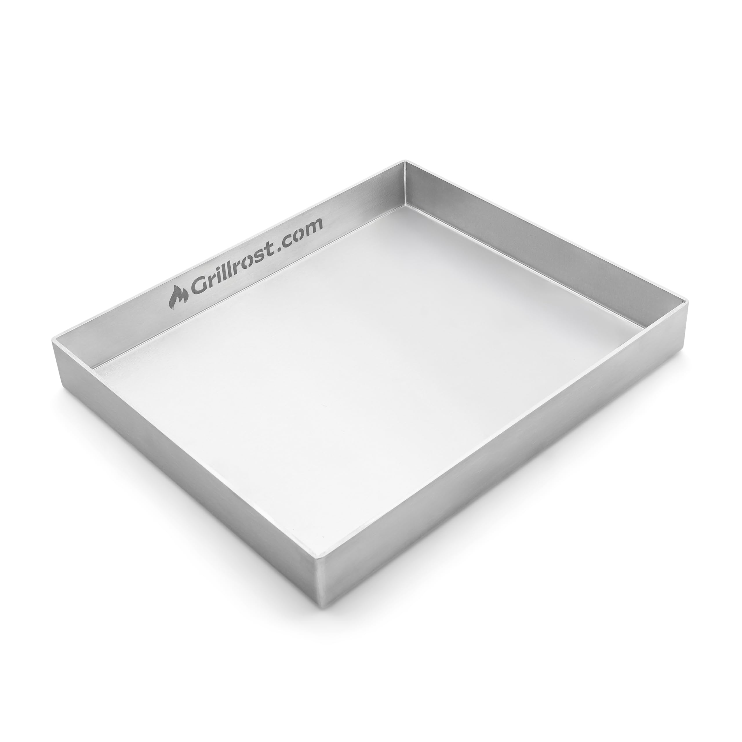 P³yta grillowa ze stali nierdzewnej | plancha | patelnia 30x25cm - rozmiar uniwersalny - spawana dooko³a | bardzo solidna