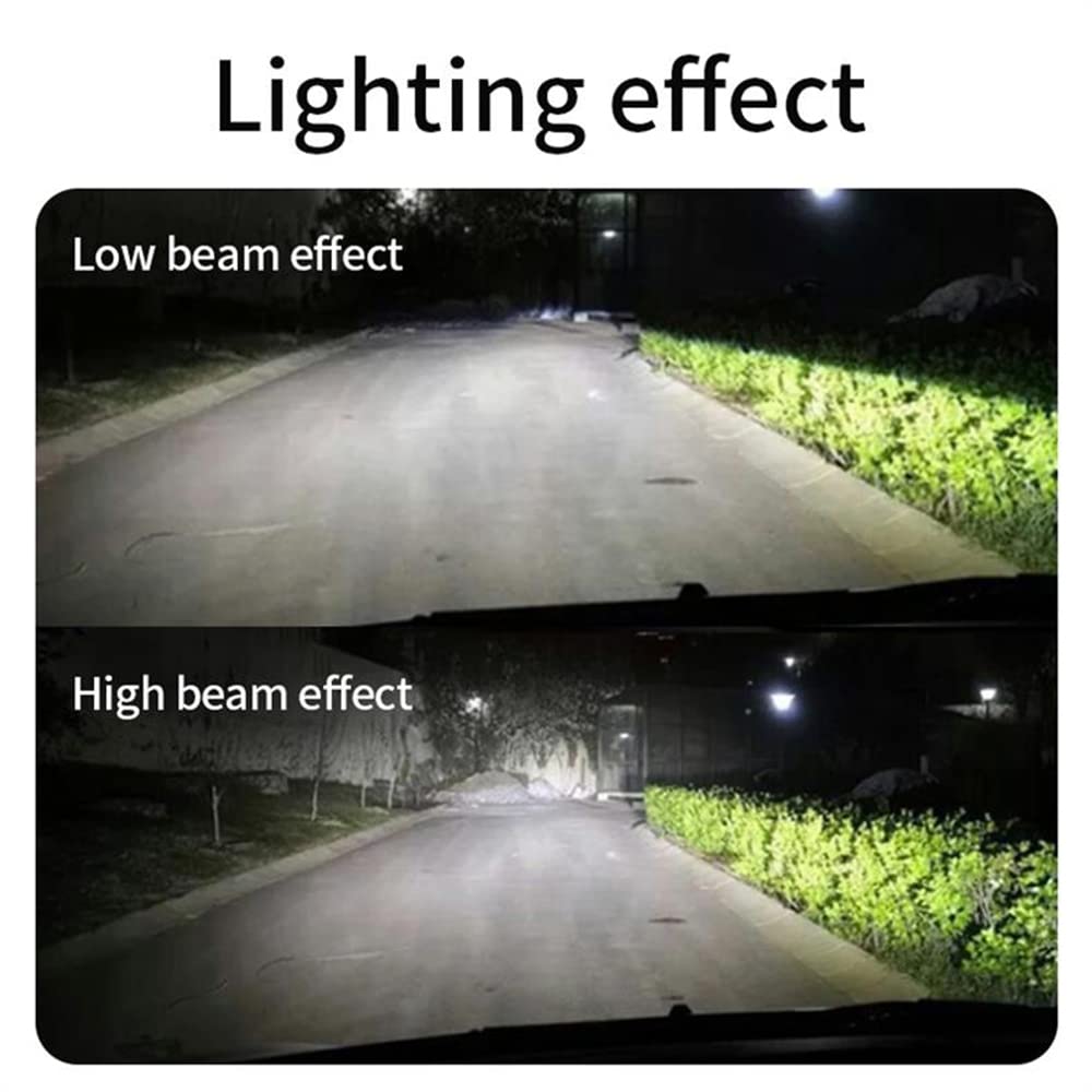 7 Calowy Samochód Motocykl Led żarówki Reflektorów Wysoka Martwa Wiązka RGB Led Okrągła Czaszka światła Halo Reflektory Dla Jeep Halle