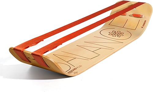 Miniatura 14 de GIBBON SlackBoard - GiBoard Balance Board - Gift for Kids & Adults - 1 & 2 Line Options - Slackline Balance Trainer for Core Workouts, Standing Desk