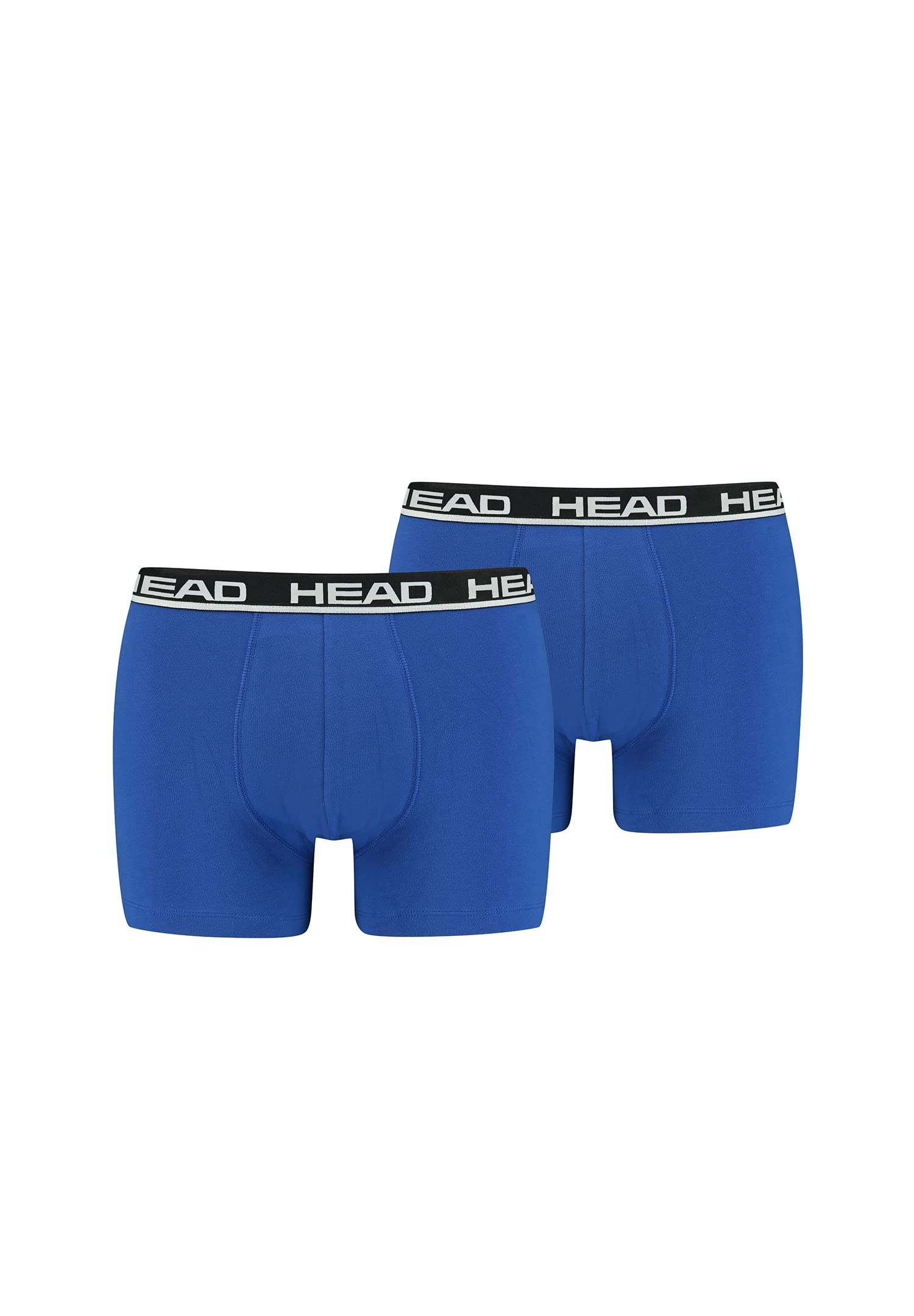HEAD Men's BOXER, Blue/Black, M (pack of 2)