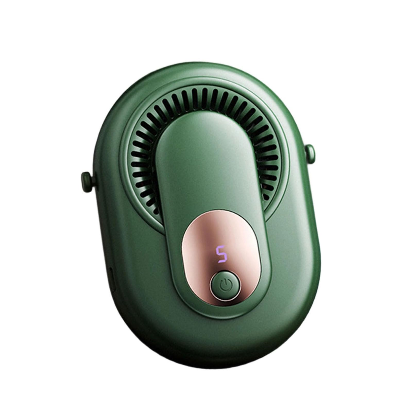 Uqezagpa 2 Wearable Cooling Fan 3500mAh Adjustable Speed Waist-Mounted Clip Fan for Travel & Wearable Waist