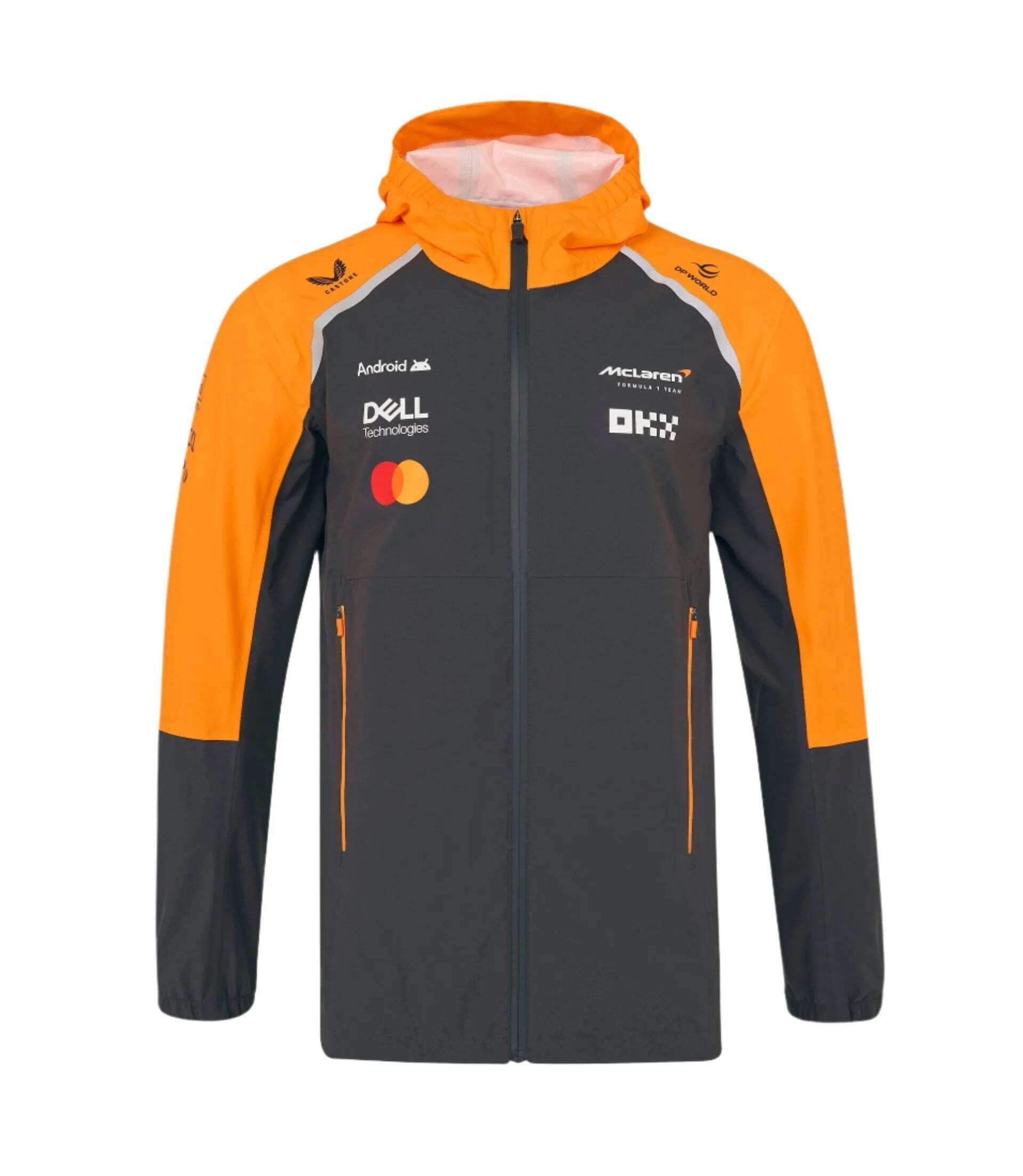 McLaren Formula One Team - Official 2024 Formula 1 Merchandise - Replica Team Set Up T-Shirt - Papaya Orange/Phantom Grey - Men's (UK, Alpha, L, Regular, Regular, Papaya Orange)