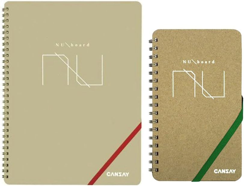 Nuboard Whiteboard Notebook + Memo Book Combo