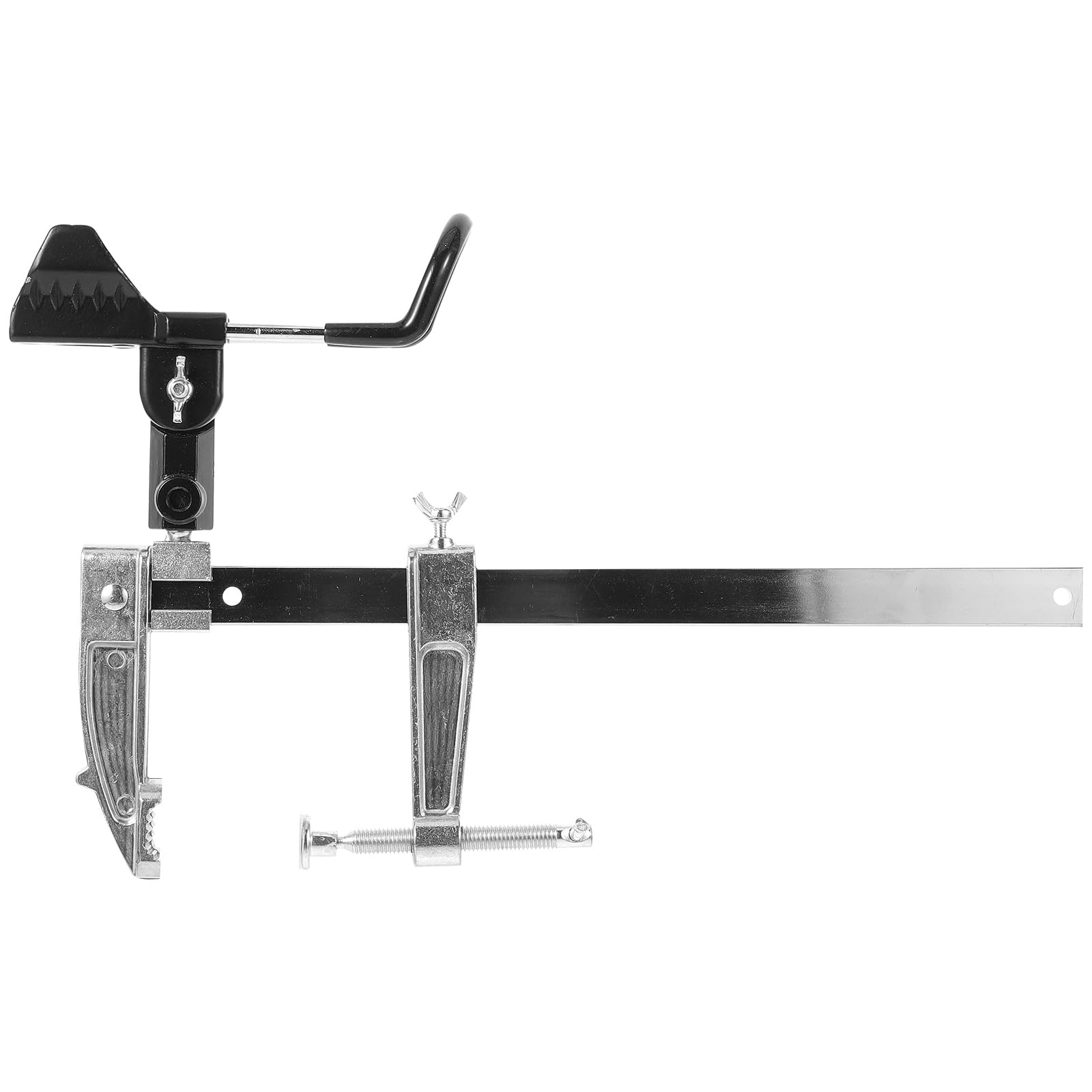 BESTonZON Support Multifonctionnel en Métal Léger Facile à Installer pour Canne de Mer Main, Porte-bâtons Pratique pour Pêche en Bateau