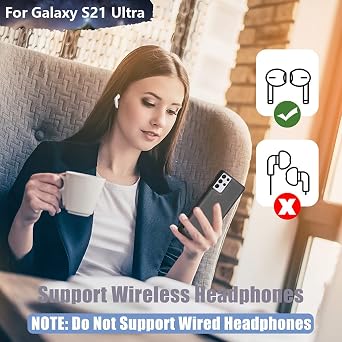 Sitong Battery Case for Samsung Galaxy S21 Ultra 5G, 5000mAh Rechargeable Extended Battery Charging Charger Case, Add 100% Extra Juice (6.8 Inches) Black