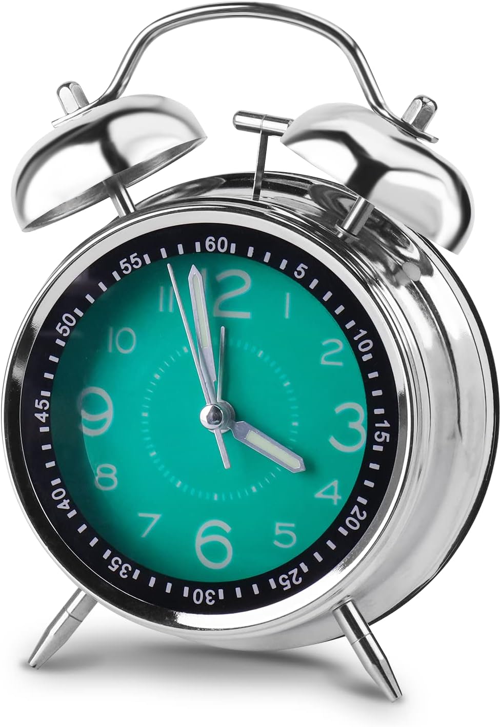 Medxin Loud Alarm Clock, Twin Bell Alarm Clock with Backlight, Battery