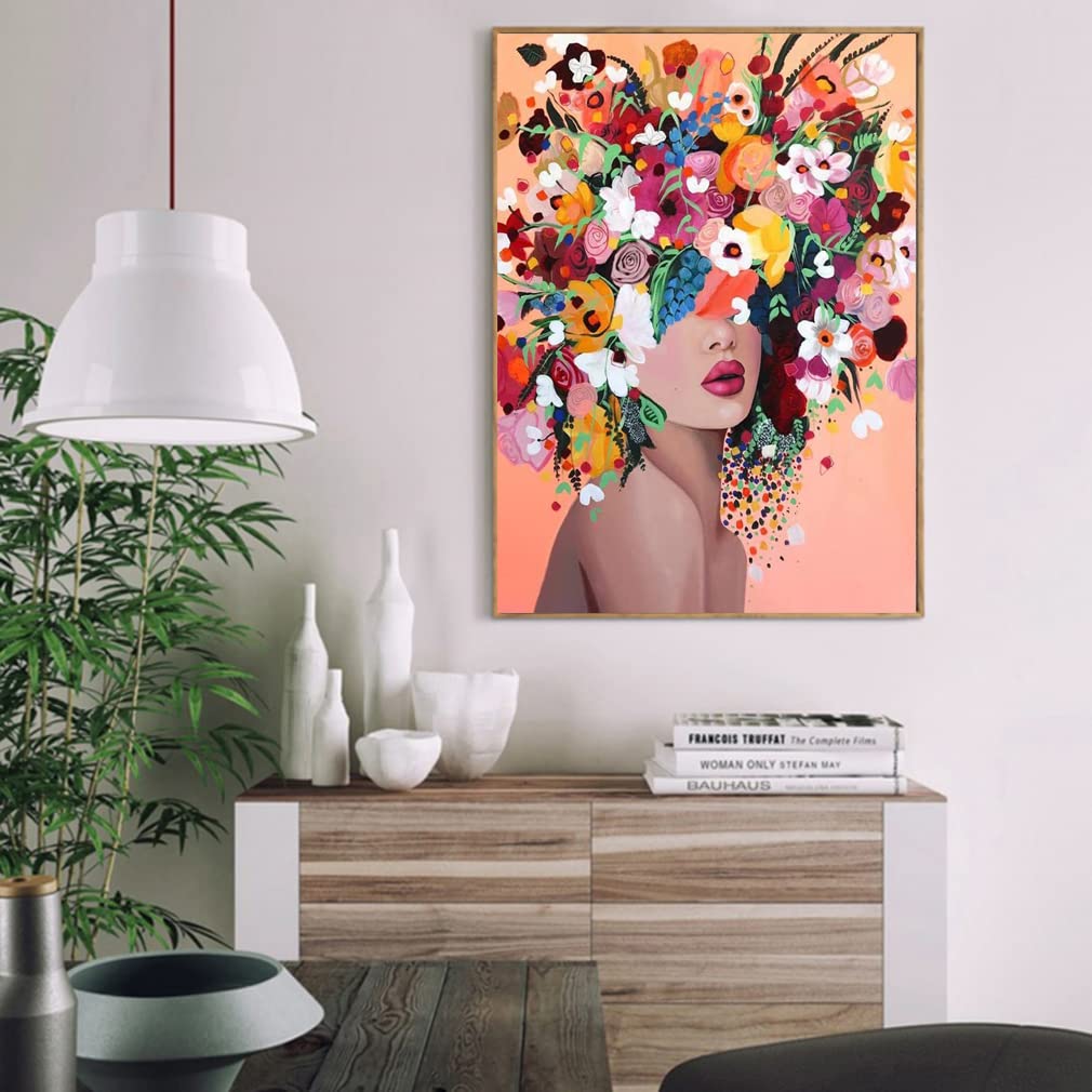 Kit De Pintar Por Números Para Adultos - Conjunto Mural Con Pincel, Diseño N-A-0534-d-a, Relajante Y Creativo
