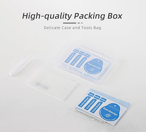 Miniatura 7 de Película templada compatible con DJI Osmo Pocket 3 HD Película de vidrio frontal y trasera Protector de pantalla de lente Osmo pocket 3 Accesorios