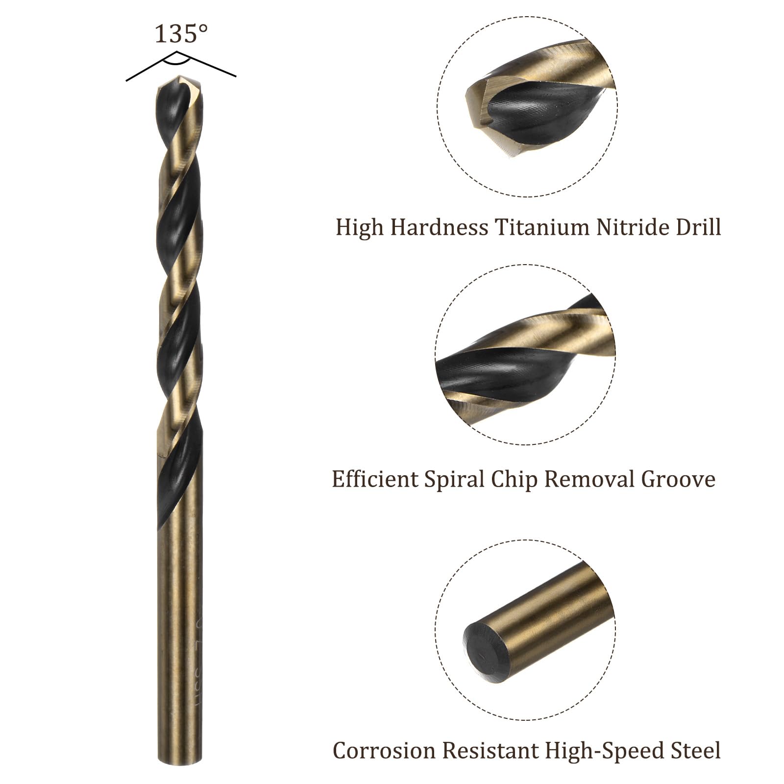 Kozelo 2PCS Twist Drill Bit - Image 2