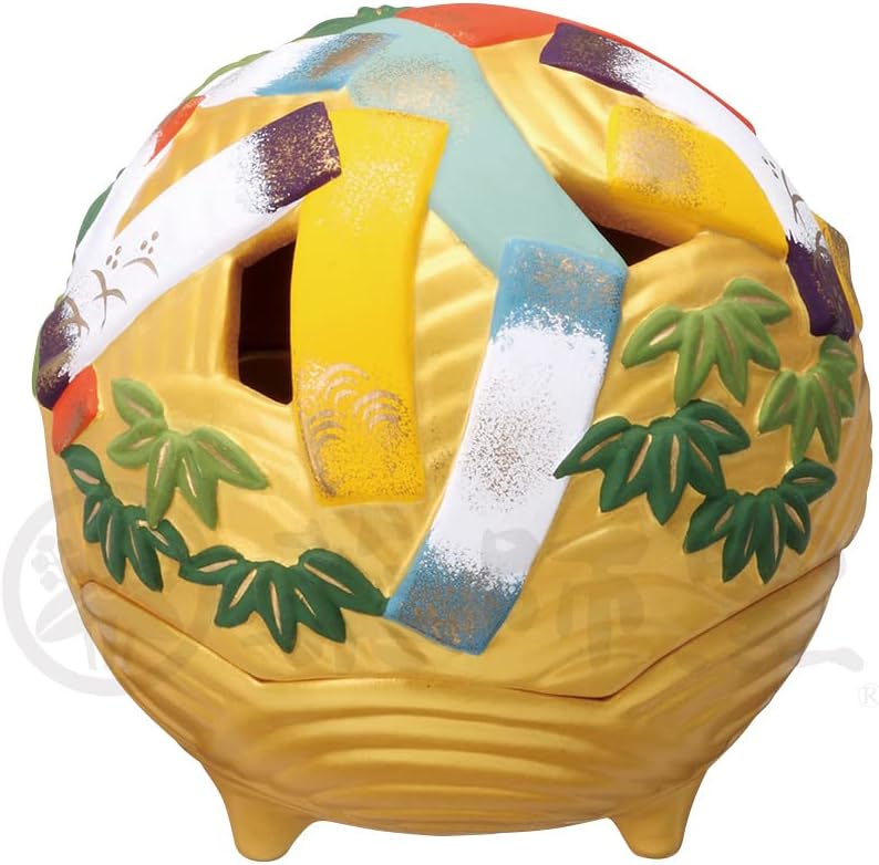 Yakushi Kiln Warakuzushi Suhara Nishiki Saijiki Accessory Case Tanabata [8659]