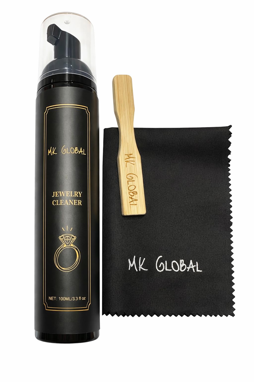 JEWELRY CLEANER MK GLOBAL 泡 貴金属 ジュエリー クリ…