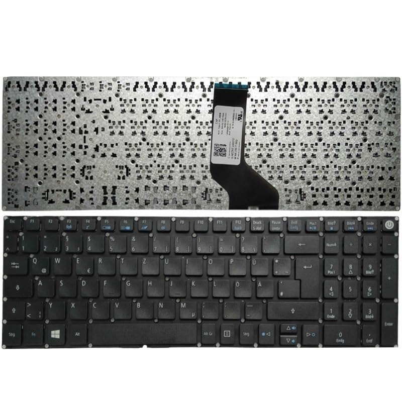 Clavier pour Acer Aspire F5-573 réparer touches défectueuses version allemande