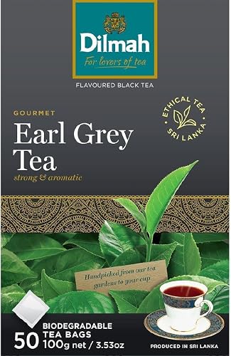 Dilmah Earl Grey Tea 50-Bags 100 g