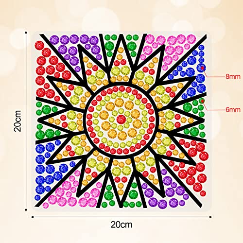 PHANPINT Sonnenfänger Diamant-Malset DIY