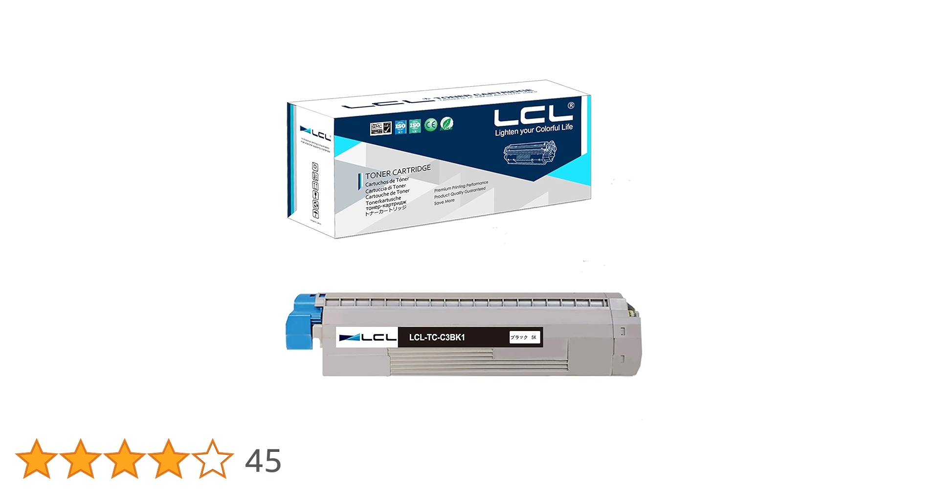 Amazon | LCL OKI用 TC-C3B TC-C3BK1 C844dnw C835dnwt C835dnw C824dn