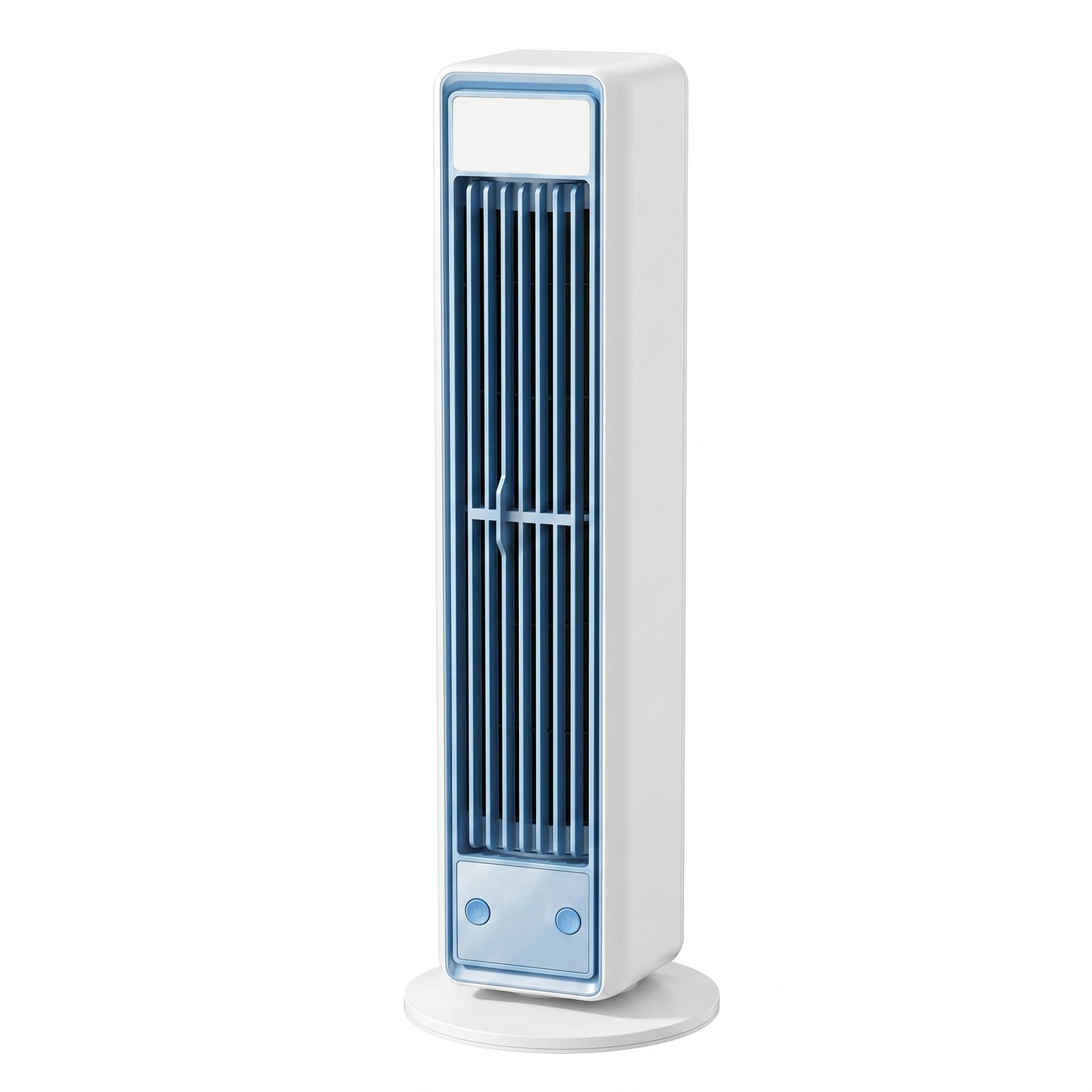 Ventilateur cuisine et bureau colonne 5 vitesses avec support mural et écran tactile