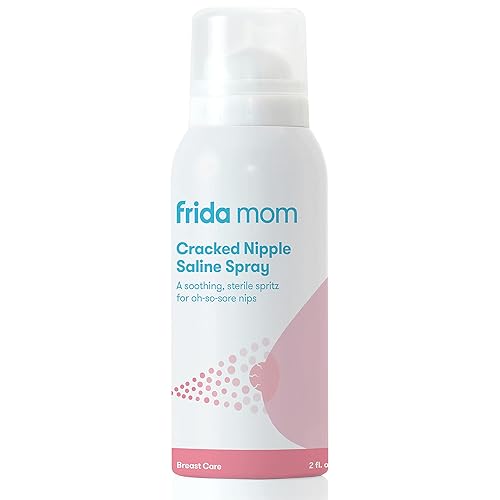 Frida Mom Spray calmante para pezones agrietados Spray salino totalmente natural para curar pezones doloridos y agrietados Spray secado al aire Frida Mom Spray calmante para pezones agrietados Spray salino totalmente natural para curar pezones doloridos y agrietados Spray secado al aire