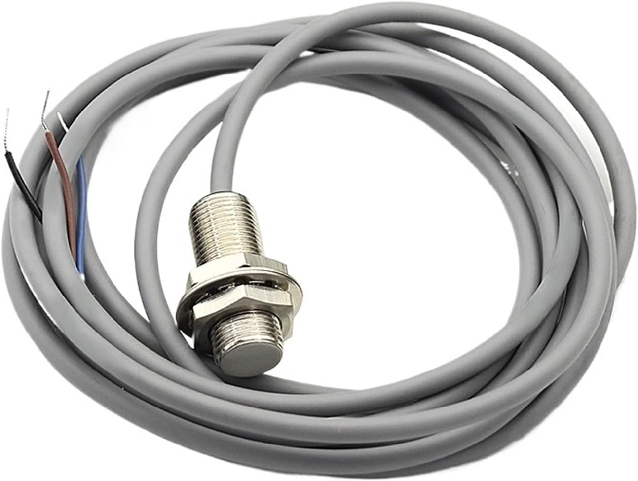 1 Pcs Proximity Switch M8 Embedded Metal Sensor 0-25mm Side Detection Embedded(NPN -normally closed,16mm)