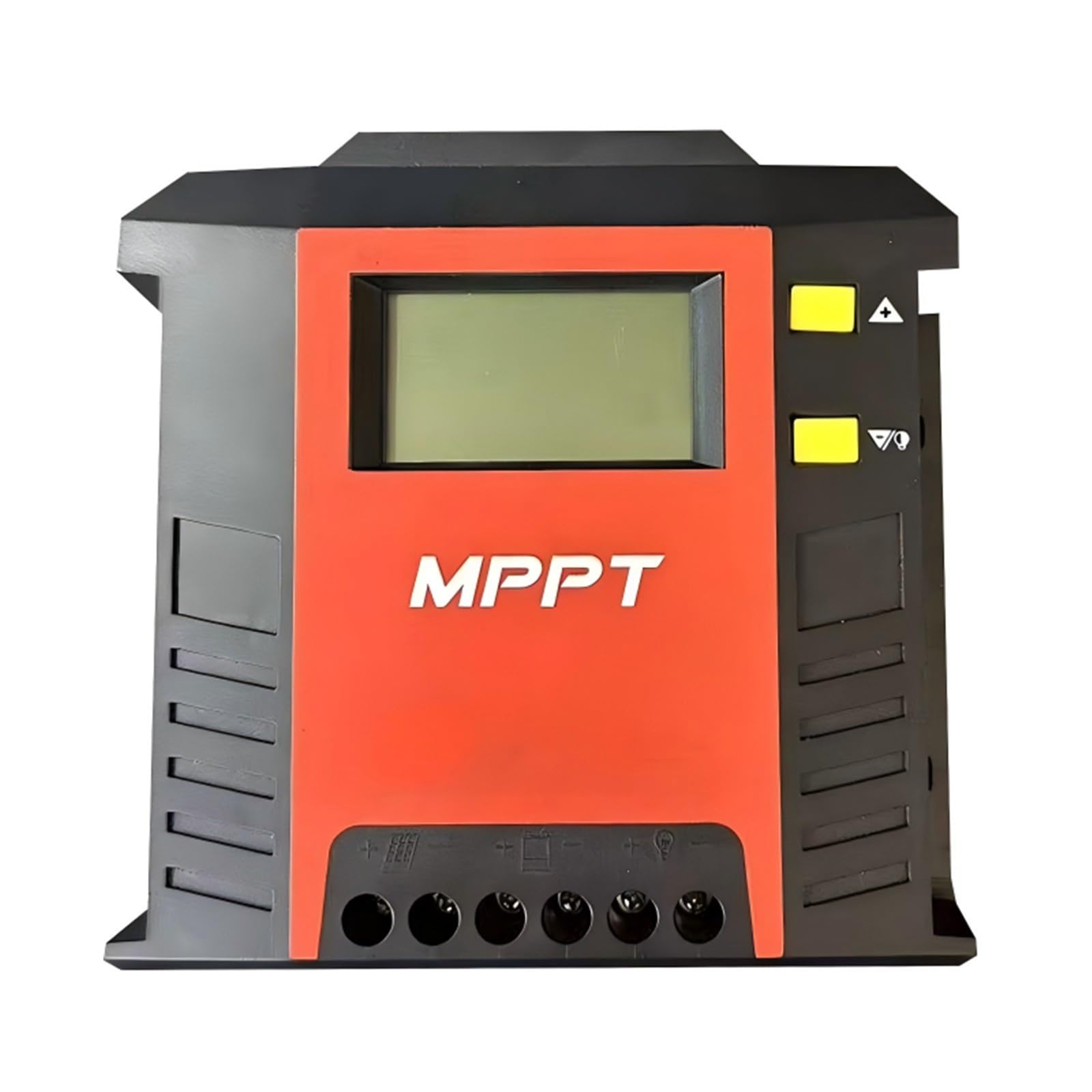 Solar Charge Controller MPPT Solar Controller 12V/24V Automatic Identification 20A Photovoltaic Smart Charger Simple to Operate(20A(Red))