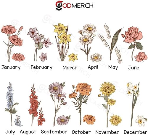 Miniatura 10 de IZI POD Maceta de jardín personalizada para la abuela, maceta de jardín personalizada para mamá, maceta personalizada para el mes de nacimiento,