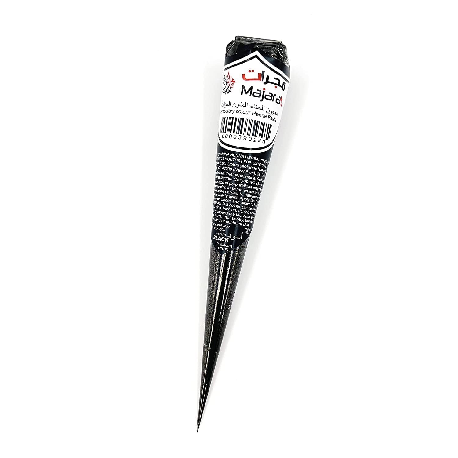 Temporary Colour Henna Paste- (BLACK)