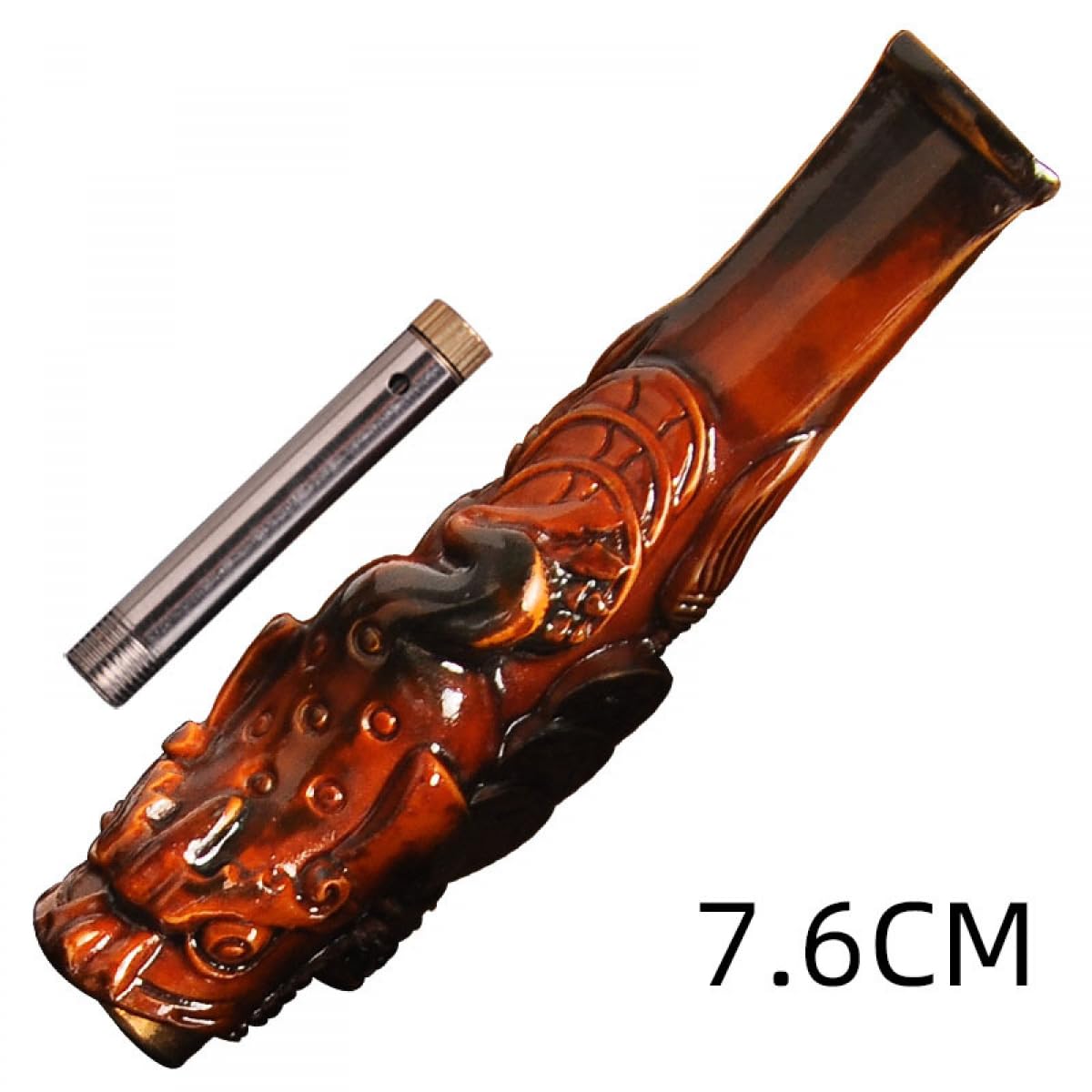 Bocchino con Filtro Unisex Il filtro dell'asta di trazione a doppio ciclo può essere pulito per Sigarette Extar Slim e Regular Size(C)